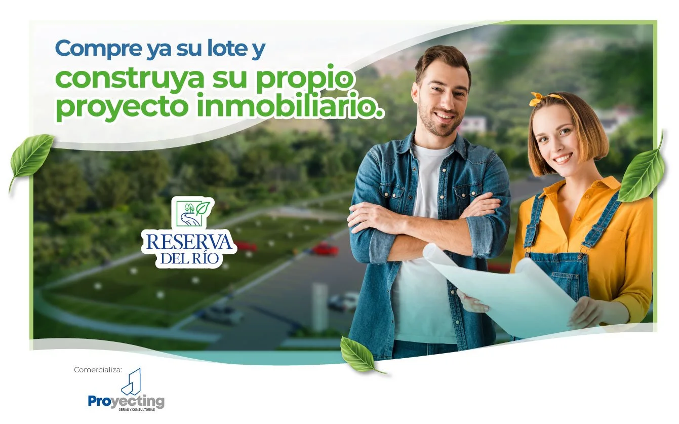 Reserva del Río — compre su lote y construya su propio proyecto inmobiliario